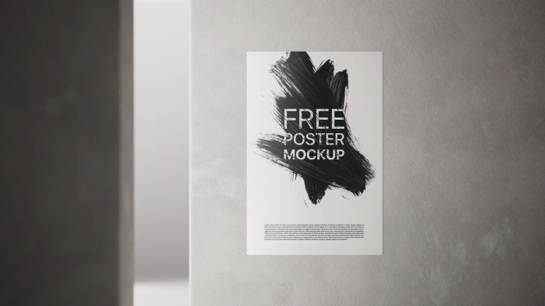 Free 8K poster on the wall download
